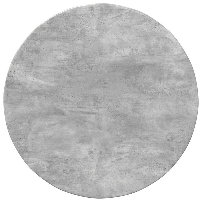 Placă de masă Gri beton Ø 60 x 1,5 cm Lemn compozit - WALTI WALTI