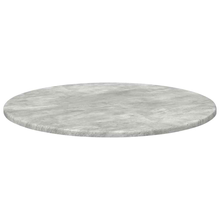 Placă de masă Gri beton Ø 60 x 1,5 cm Lemn compozit - WALTI WALTI