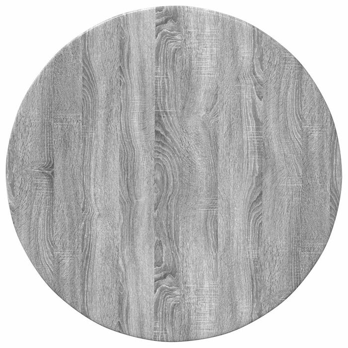 Placă de masă sonoma gri Ø 60 x 1,5 cm Lemn compozit WALTI