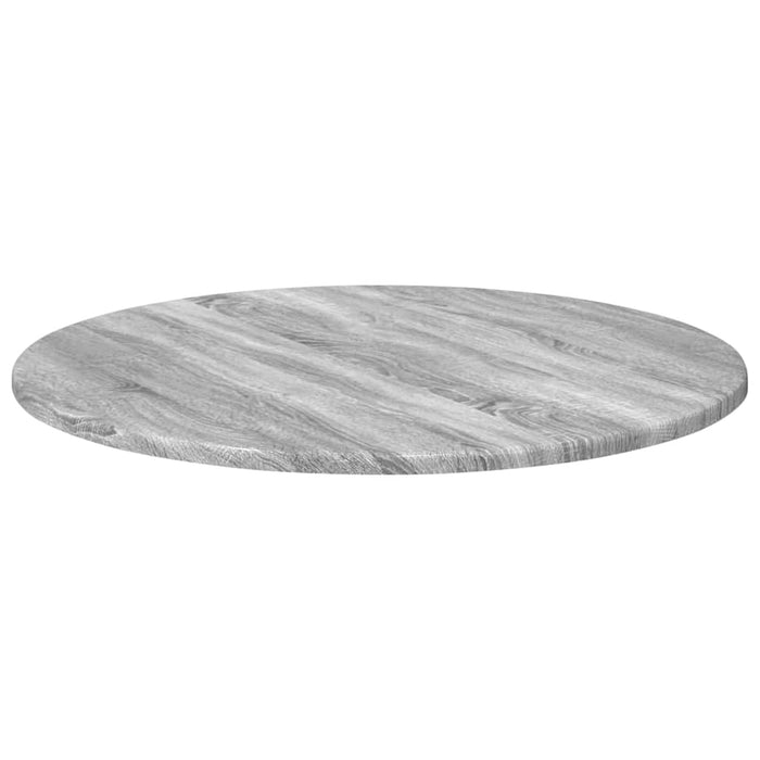 Placă de masă sonoma gri Ø 60 x 1,5 cm Lemn compozit WALTI