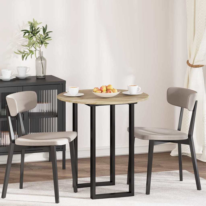 Placă de masă Stejar sonoma 70 x 70 x 1,5 cm Lemn compozit - WALTI WALTI