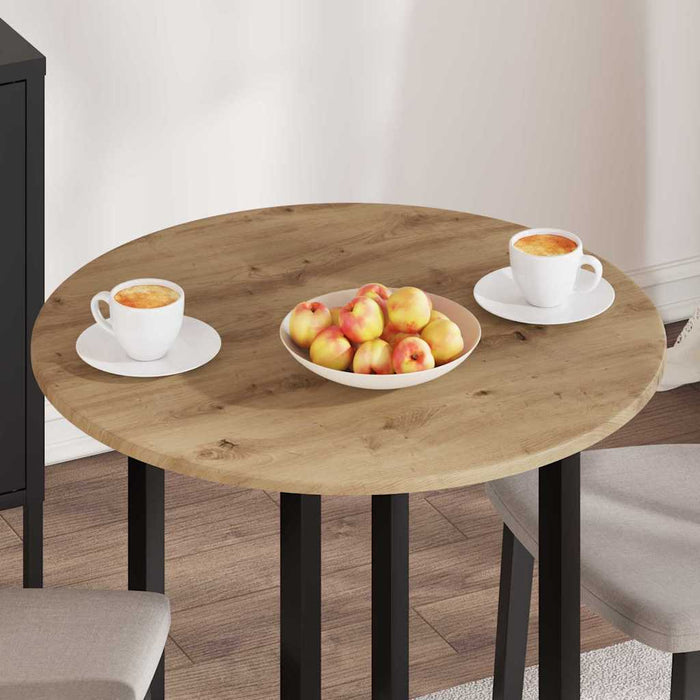 Placă de masă stejar artizanal 70 x 70 x 1,5 cm Lemn compozit - WALTI WALTI