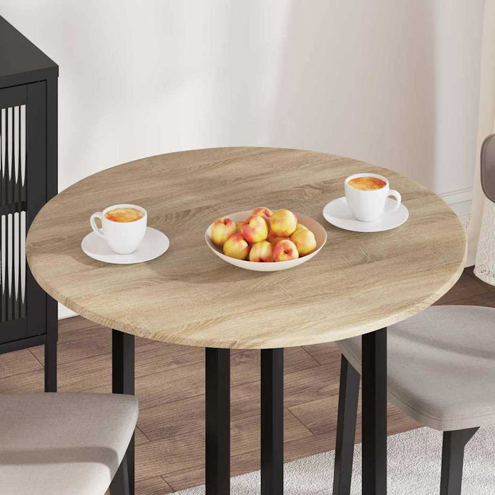 Placă de masă Stejar sonoma 80 x 80 x 1,5 cm Lemn compozit - WALTI WALTI