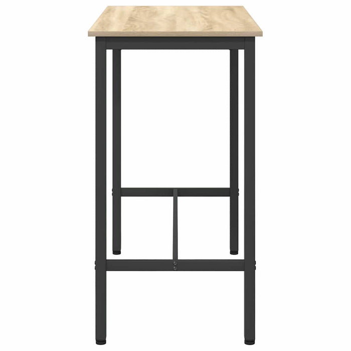 masă Stejar Sonoma 100 x 50 x 90,5 cm Lemn ingineresc și oțel - WALTI WALTI