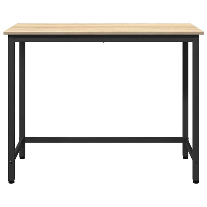 masă Stejar Sonoma 80 x 50 x 76,5 cm Lemn ingineresc și oțel - WALTI WALTI