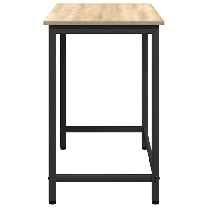 masă Stejar Sonoma 80 x 50 x 76,5 cm Lemn ingineresc și oțel - WALTI WALTI
