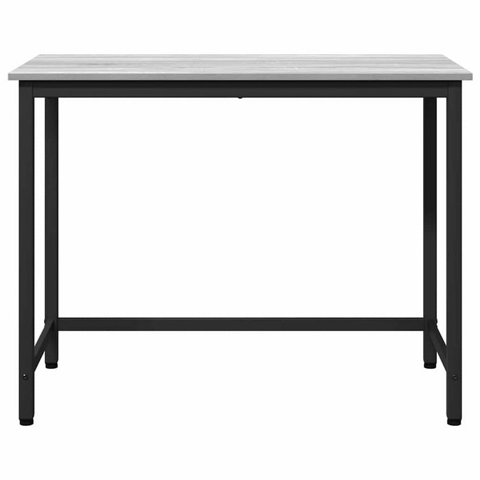 masă Gri Sonoma 80 x 50 x 76,5 cm Lemn ingineresc și oțel - WALTI WALTI