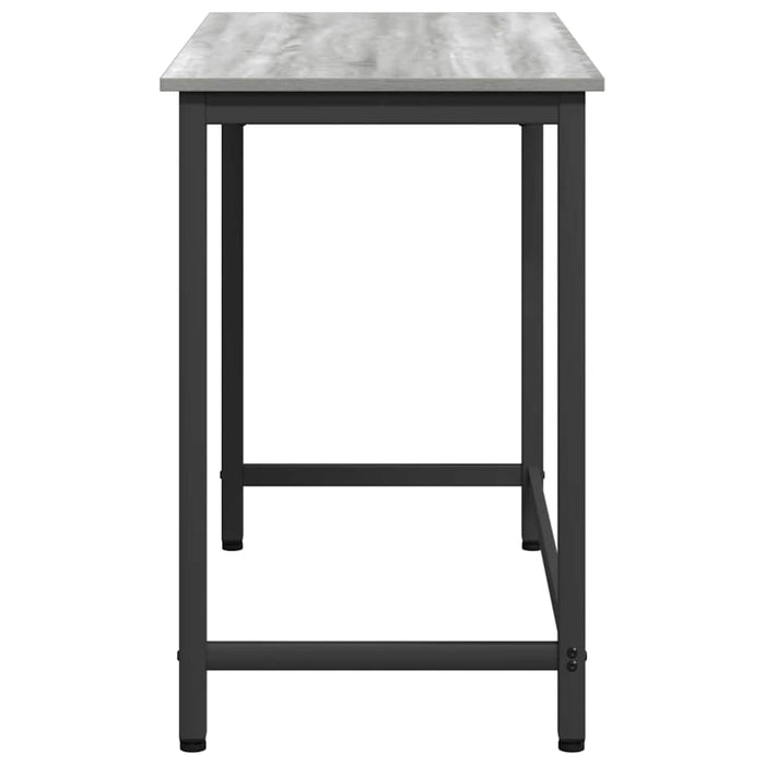 masă Gri Sonoma 80 x 50 x 76,5 cm Lemn ingineresc și oțel - WALTI WALTI