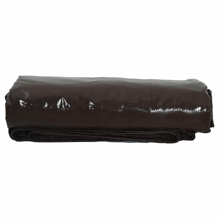 Pânză 650g / m² Maro 5 x 6 m Pânză cu acoperire PVC - WALTI WALTI