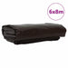 Pânză 650g / m² Maro 6 x 8 m Pânză cu acoperire PVC - WALTI WALTI