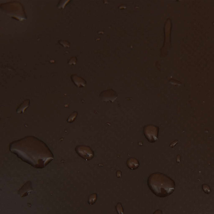 Pânză 650g / m² Maro 5 x 5 m Pânză cu acoperire PVC - WALTI WALTI