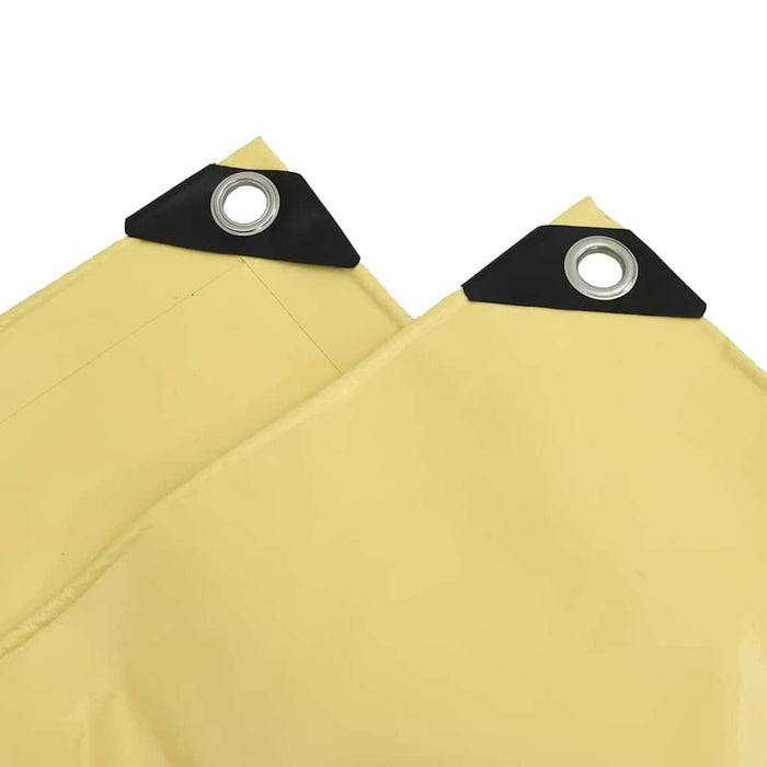 Pânză 650g / m² Bej 1,5 x 2,5 m Pânză cu acoperire PVC - WALTI WALTI