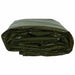 Pânză 650g / m² Verde măsliniu 3 x 3 m Pânză cu acoperire PVC - WALTI WALTI