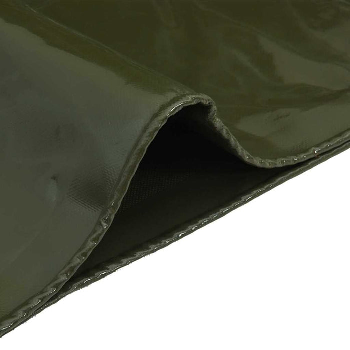 Pânză 650g / m² Verde măsliniu 3 x 5 m Pânză cu acoperire PVC - WALTI WALTI