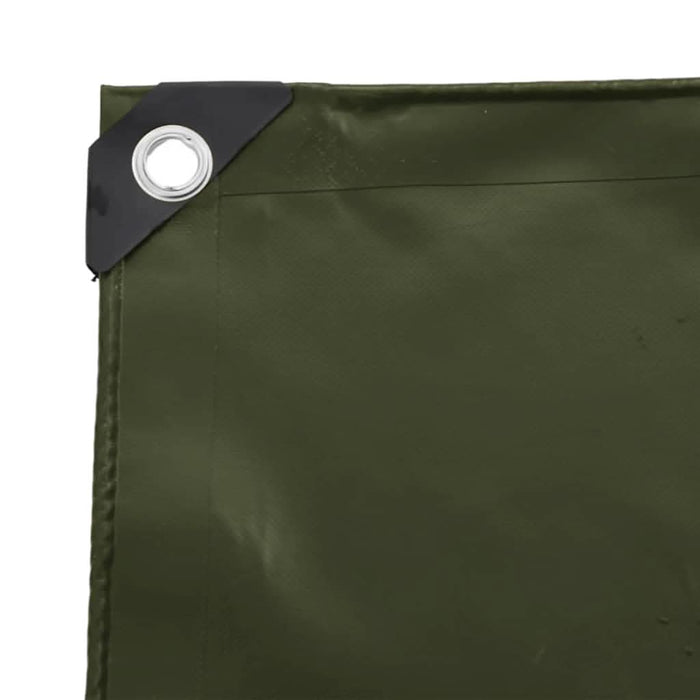 Pânză 650g / m² Verde măsliniu 1,5 x 6 m Pânză cu acoperire PVC - WALTI WALTI