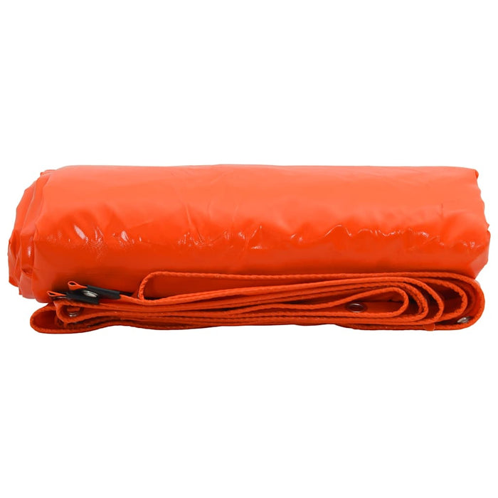 Pânză 650g / m² Portocaliu 2 x 3 m Pânză cu acoperire PVC - WALTI WALTI