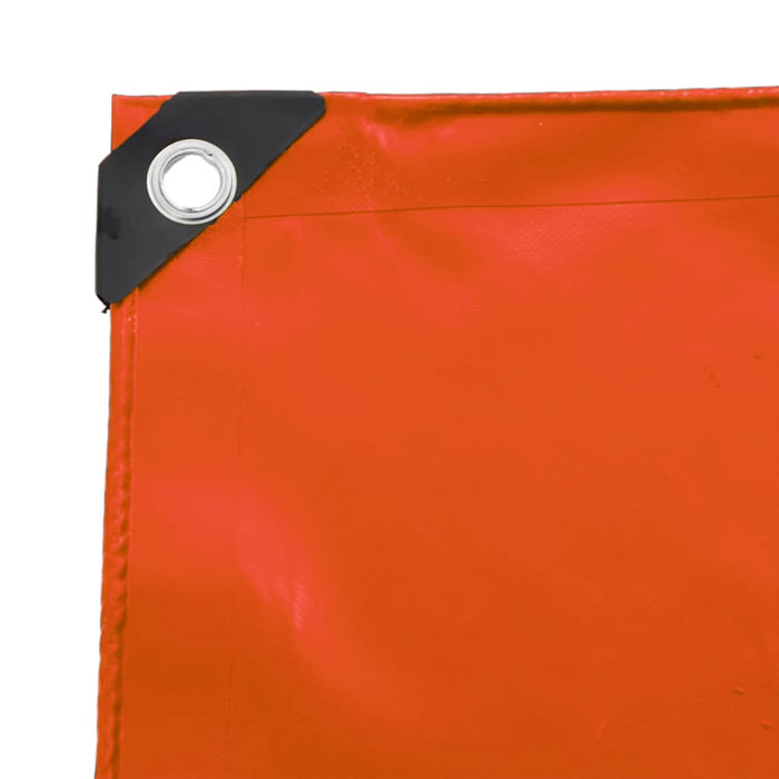 Pânză 650g / m² Portocaliu 5 x 7 m Pânză cu acoperire PVC - WALTI WALTI