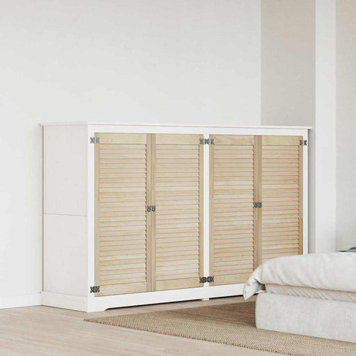 Uși de cabinet 4 pcs Maro 110 x 49.5 x 2.1 cm Lemn masiv de pin - WALTI WALTI
