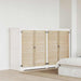 Uși de cabinet 4 pcs Maro 110 x 49.5 x 2.1 cm Lemn masiv de pin - WALTI WALTI