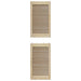 Ușă de Dulap cu ușă 4 pcs natural 140,5 x 2,1 x 39,5 cm - WALTI WALTI