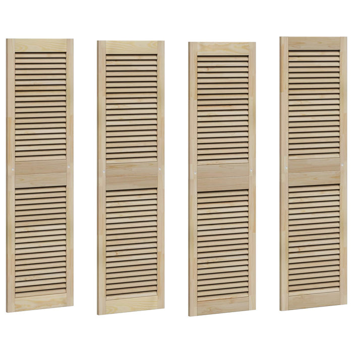 Ușă de Dulap cu ușă 4 pcs natural 140,5 x 2,1 x 39,5 cm - WALTI WALTI