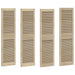 Ușă de Dulap cu ușă 4 pcs natural 140,5 x 2,1 x 39,5 cm - WALTI WALTI
