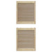 Ușă de Dulap cu ușă 4 pcs natural 140,5 x 2,1 x 59,5 cm - WALTI WALTI