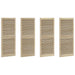 Ușă de Dulap cu ușă 4 pcs natural 140,5 x 2,1 x 59,5 cm - WALTI WALTI