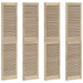 Ușă de Dulap cu ușă 4 pcs natural 170 x 2,1 x 39,5 cm - WALTI WALTI
