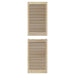 Ușă de Dulap cu ușă 4 pcs natural 170 x 2,1 x 49,5 cm - WALTI WALTI