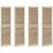 Ușă de Dulap cu ușă 4 pcs natural 170 x 2,1 x 49,5 cm - WALTI WALTI