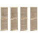 Ușă de Dulap cu ușă 4 pcs natural 170 x 2,1 x 59,5 cm - WALTI WALTI