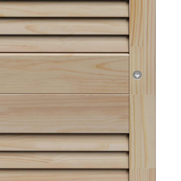 Ușă de Dulap cu ușă 4 pcs natural 201 x 2,1 x 39,5 cm - WALTI WALTI