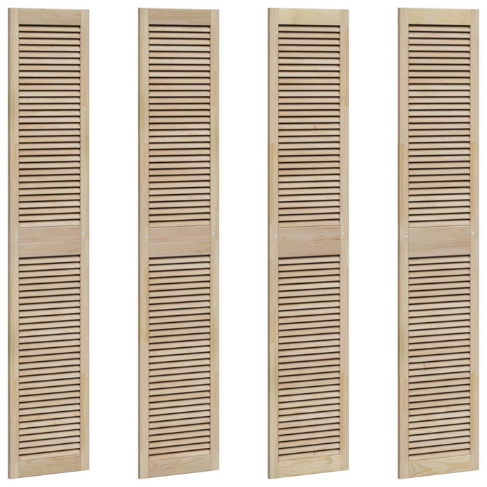 Ușă de Dulap cu ușă 4 pcs natural 201 x 2,1 x 39,5 cm - WALTI WALTI