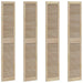 Ușă de Dulap cu ușă 4 pcs natural 201 x 2,1 x 39,5 cm - WALTI WALTI