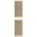 Ușă de Dulap cu ușă 4 pcs natural 201 x 2,1 x 49,5 cm - WALTI WALTI