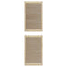 Ușă de Dulap cu ușă 4 pcs natural 201 x 2,1 x 59,5 cm - WALTI WALTI