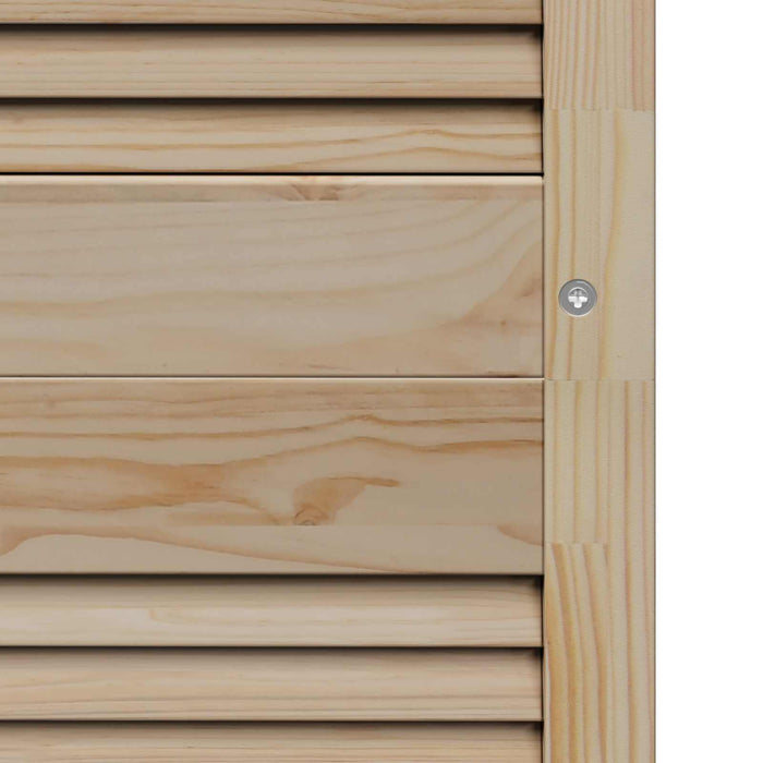 Ușă de Dulap cu ușă 4 pcs natural 201 x 2,1 x 59,5 cm - WALTI WALTI