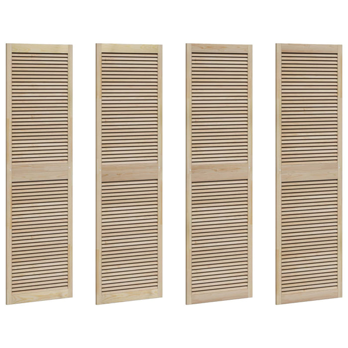 Ușă de Dulap cu ușă 4 pcs natural 201 x 2,1 x 59,5 cm - WALTI WALTI