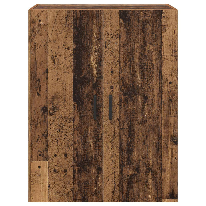 Dulap montat pe perete 2 pcs Lemn vechi 69,5 x 34 x 90 cm - WALTI WALTI