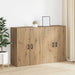 Dulap montat pe perete 2 pcs Stejar Artizanal 69,5 x 34 x 90 cm - WALTI WALTI