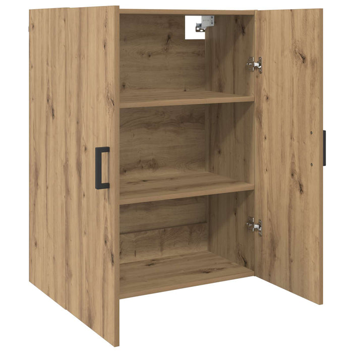 Dulap montat pe perete 2 pcs Stejar Artizanal 69,5 x 34 x 90 cm - WALTI WALTI