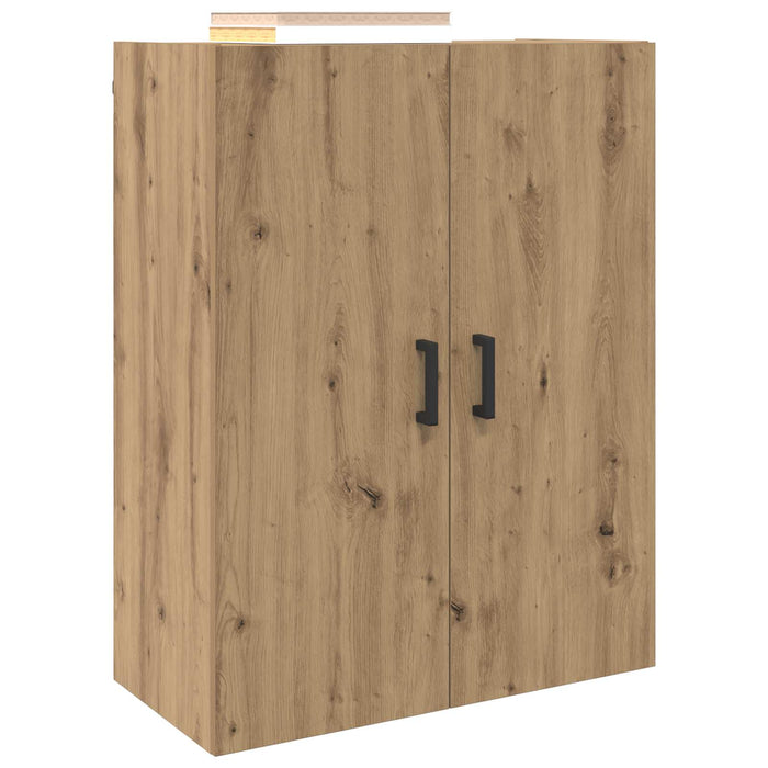 Dulap montat pe perete 2 pcs Stejar Artizanal 69,5 x 34 x 90 cm - WALTI WALTI