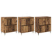 Dulap de depozitare 3 pcs Lemn vechi 60 x 35 x 70 cm - WALTI WALTI