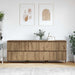 Dulap de depozitare 3 pcs Stejar Artizanal 60 x 35 x 70 cm - WALTI WALTI