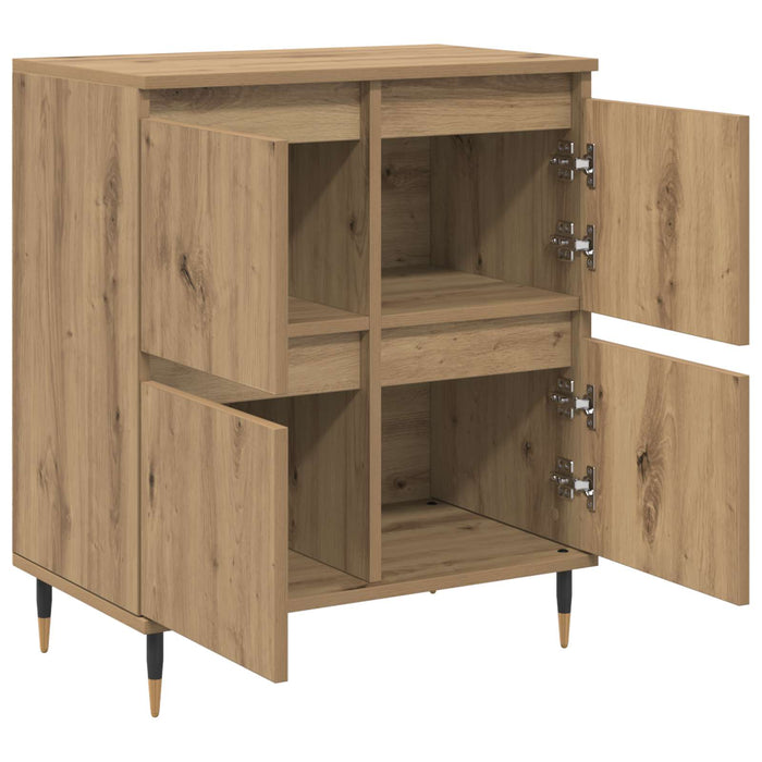 Dulap de depozitare 3 pcs Stejar Artizanal 60 x 35 x 70 cm - WALTI WALTI
