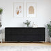 Dulap de depozitare 3 pcs Stejar Negru 60 x 35 x 70 cm - WALTI WALTI