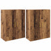 Dulap montat pe perete 2 pcs Lemn vechi 69,5 x 34 x 90 cm - WALTI WALTI