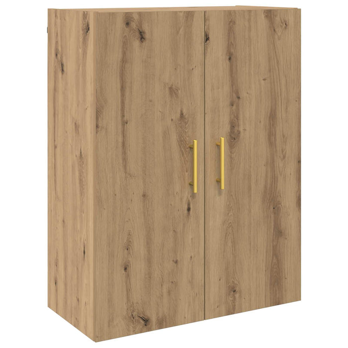 Dulap montat pe perete 2 pcs Stejar Artizanal 69,5 x 34 x 90 cm - WALTI WALTI