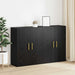 Dulap montat pe perete 2 pcs Stejar Negru 69,5 x 34 x 90 cm - WALTI WALTI